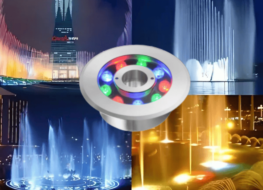 Đèn LED Âm Nước Inox 304