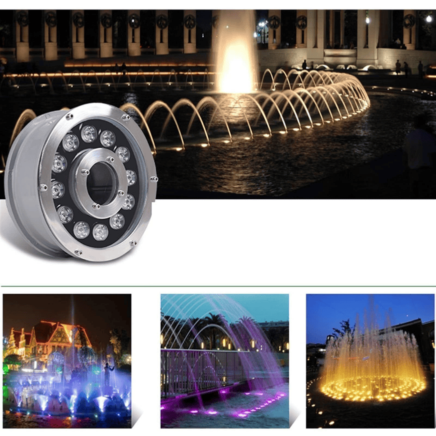 Đèn LED Âm Nước Inox 304
