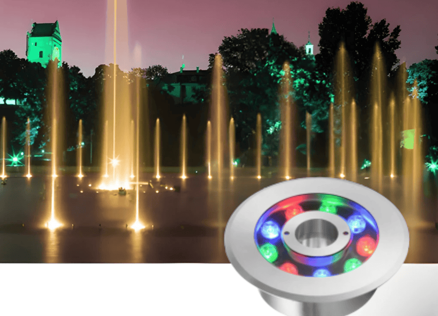 Đèn LED Âm Nước Inox 304