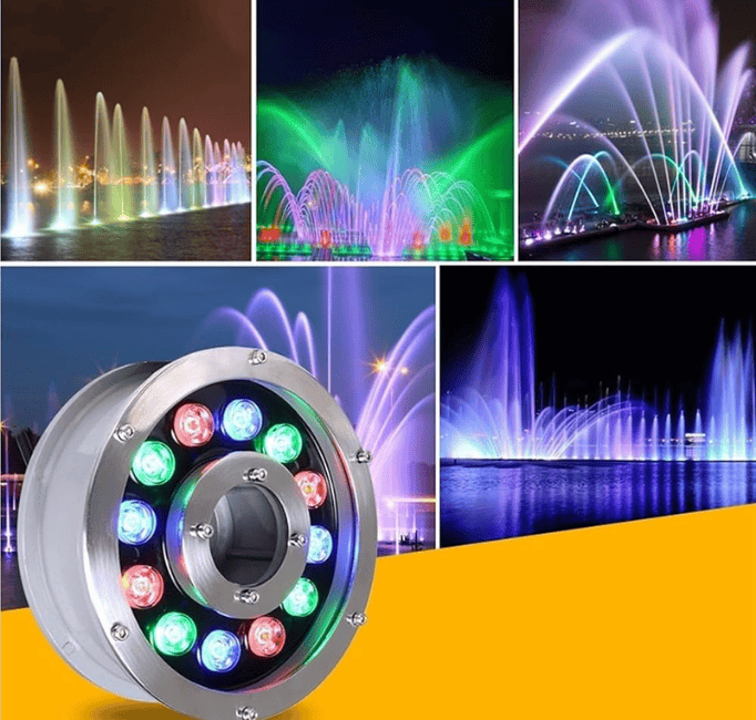 Đèn LED Âm Nước Inox 304