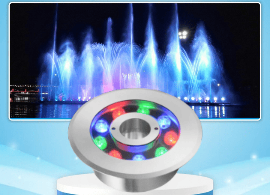 Đèn LED Nhạc Nước Âm Sàn 