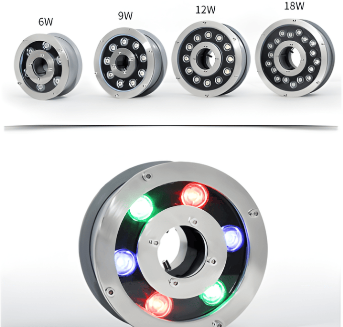Đèn LED RGB âm nước
