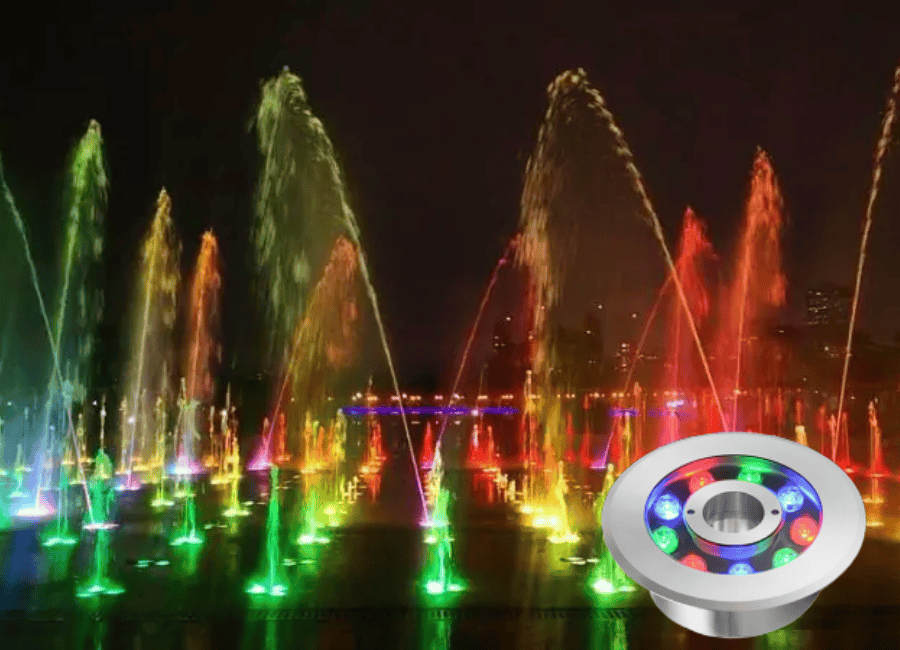 Đèn LED RGB âm nước