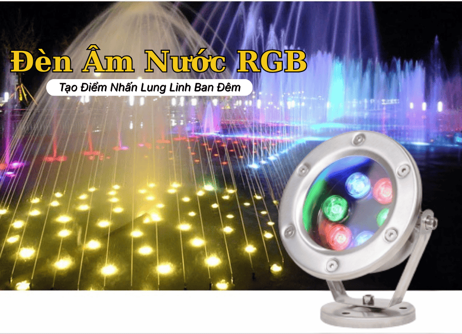 Đèn LED nhạc nước DMX