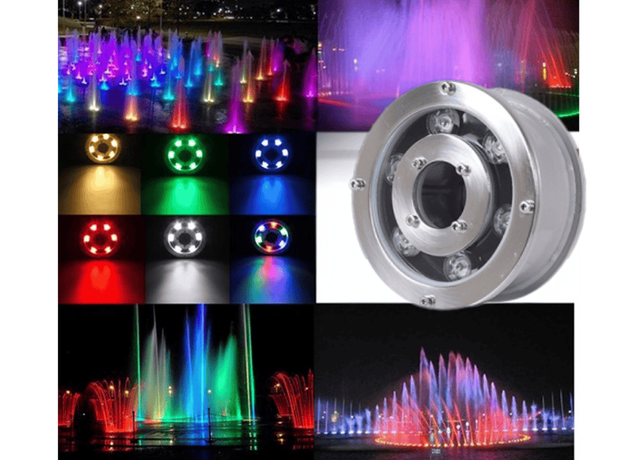 Đèn Led Âm Nước Đổi Màu
