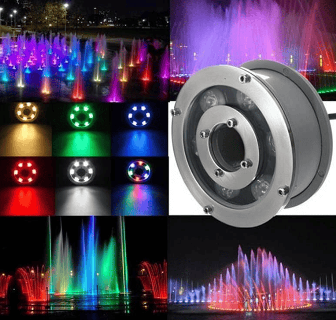 Đèn Thả Chìm Có Lỗ Giữa Tâm