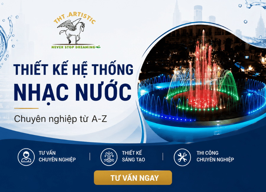 Các Bước Thiết Kế Hệ Thống Nhạc Nước Chuyên Nghiệp Từ A-Z