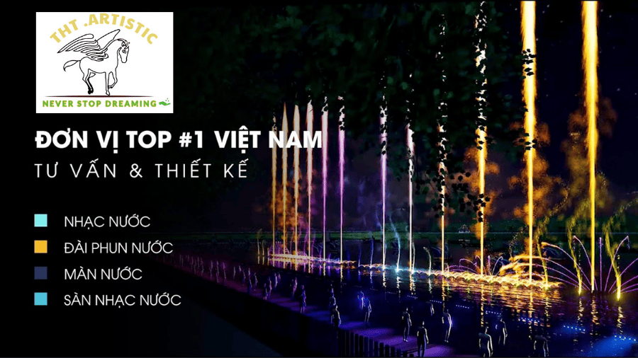 Đơn vị thiết kế hệ thống nhạc nước trọn gói uy tín