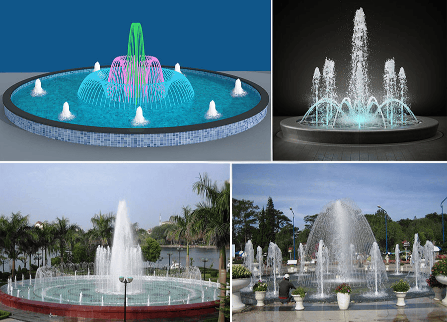 Đầu Phun Nhạc Nước