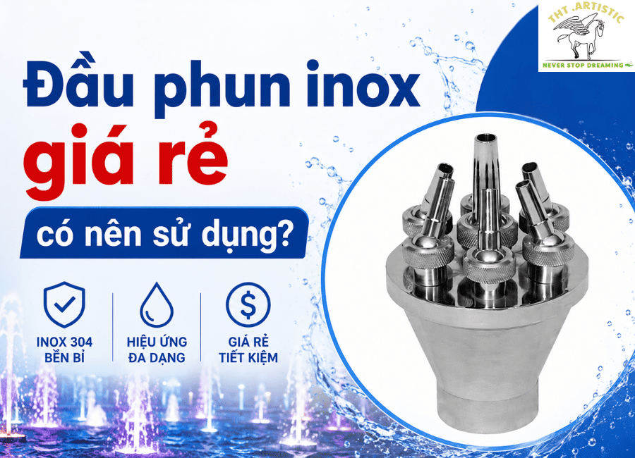 Đầu phun inox giá rẻ có nên sử dụng