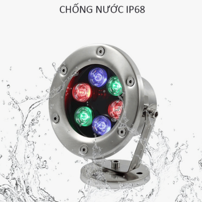 đèn LED âm nước giá rẻ