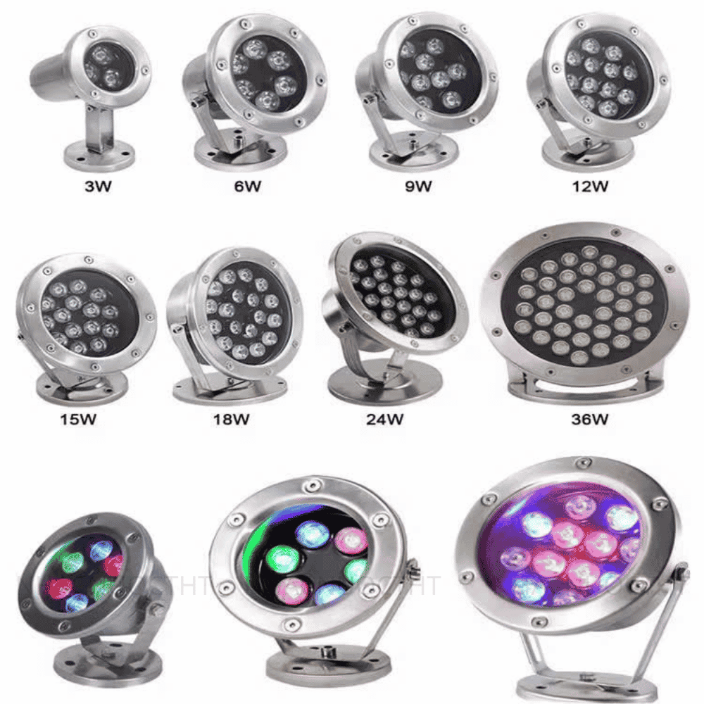 đèn LED nhạc nước
