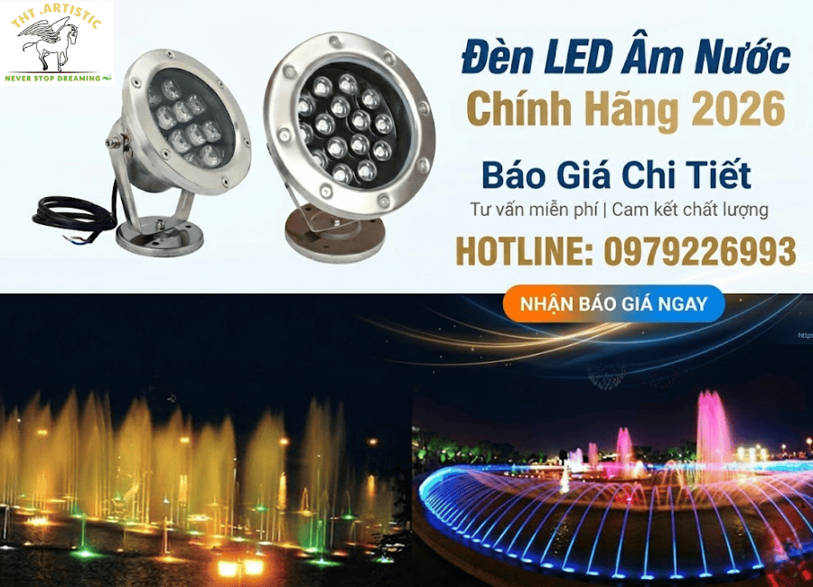 đèn LED âm nước 
