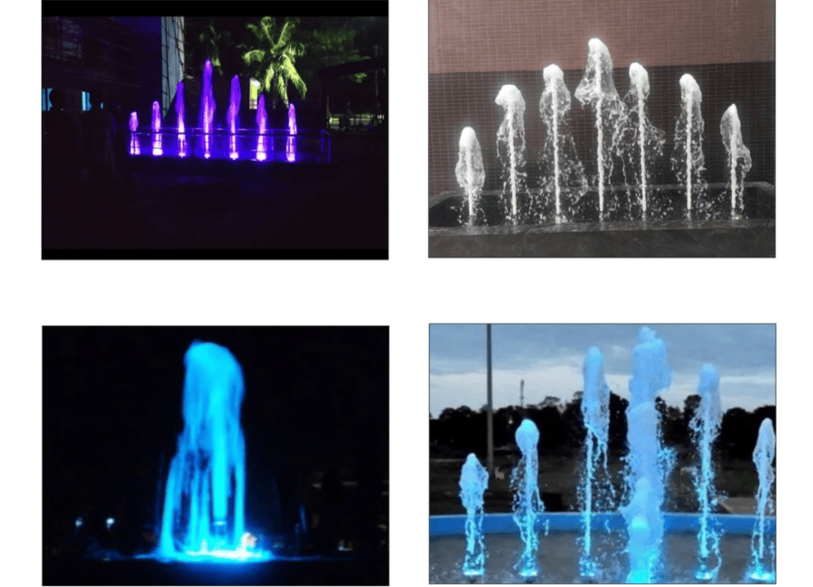 Ứng dụng của đèn nhạc nước âm nước giá rẻ 