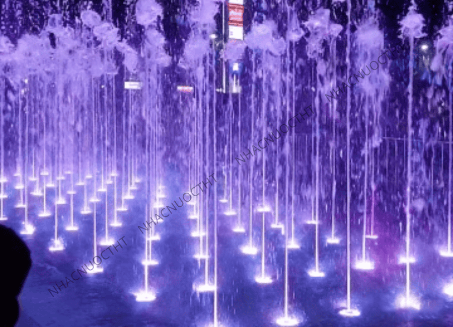 Các loại vòi phun nhạc nước