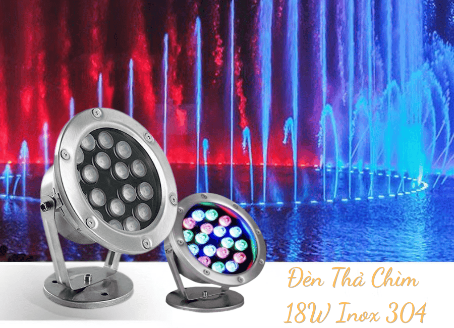 Công Suất Đèn LED Cho Đài Phun Nước