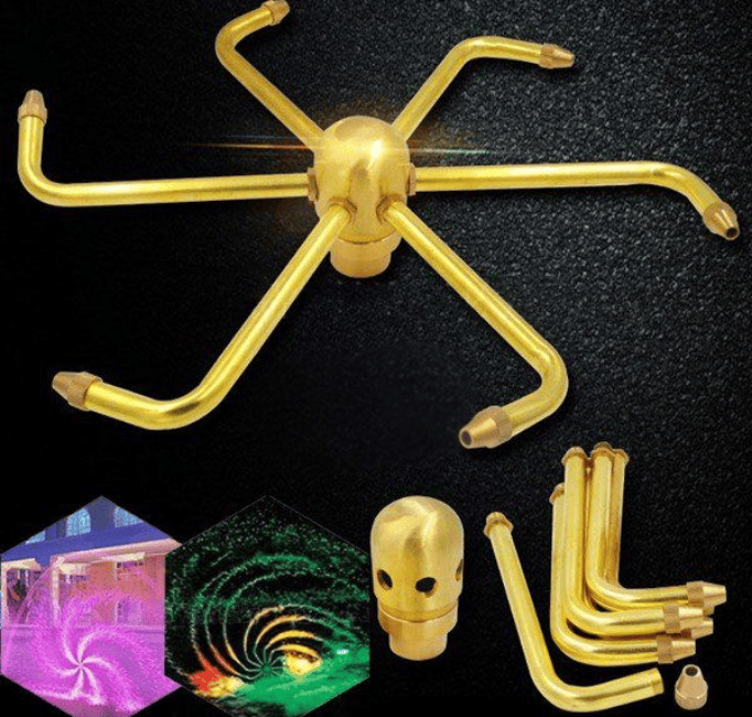 Loại vòi phun xoay tròn 9)