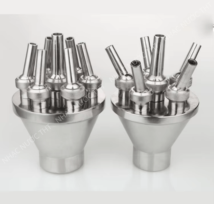 Đầu phun nhạc nước tháp tầng