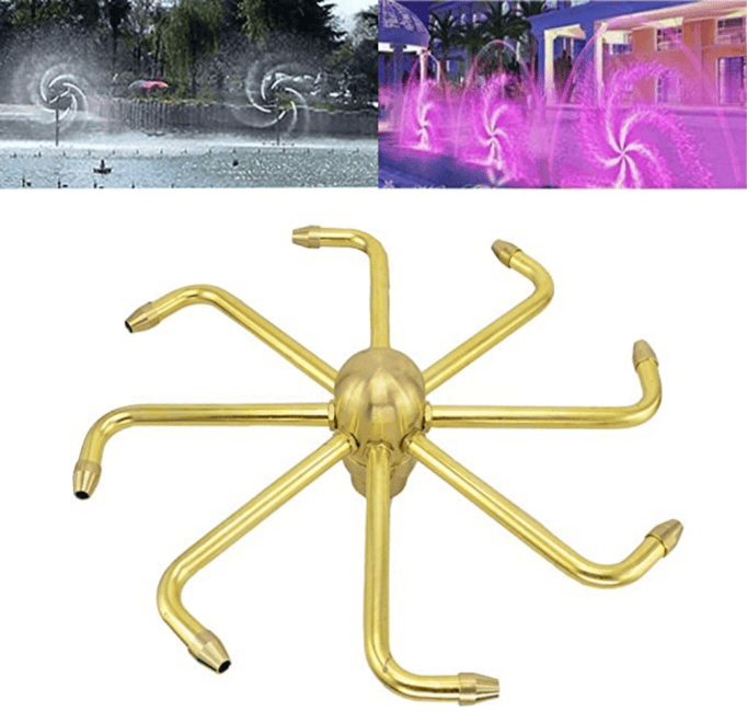 Loại vòi phun xoay tròn