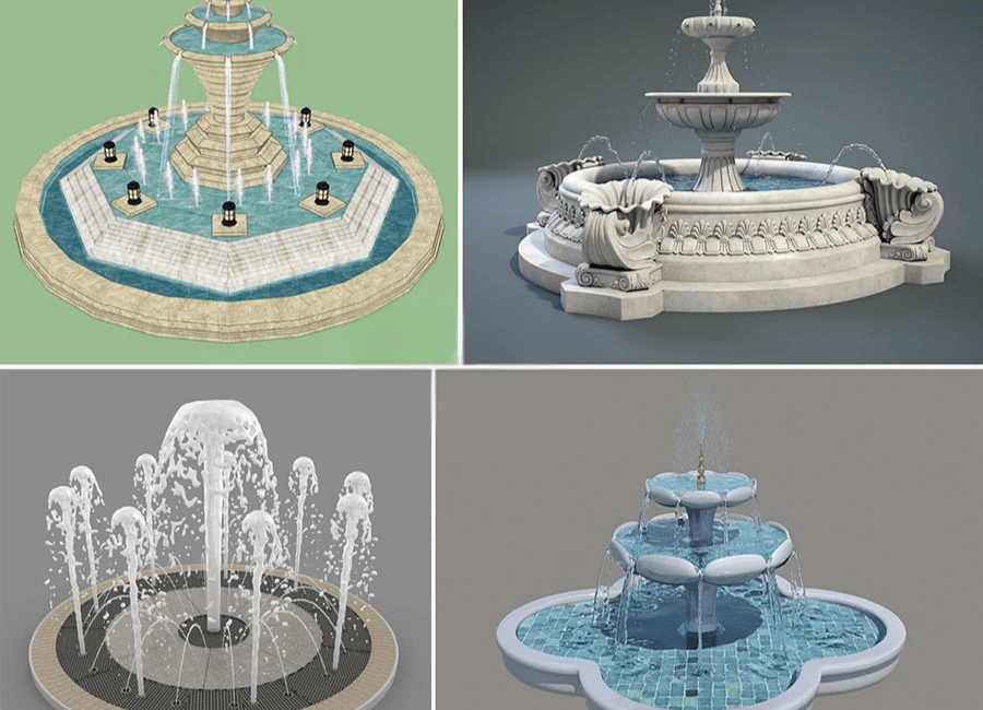 Nên chọn mẫu đài phun nước kiểu cổ điển hay hiện đại