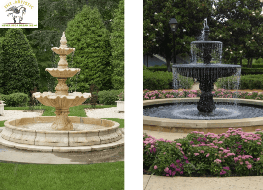 Nên chọn mẫu đài phun nước kiểu cổ điển hay hiện đại