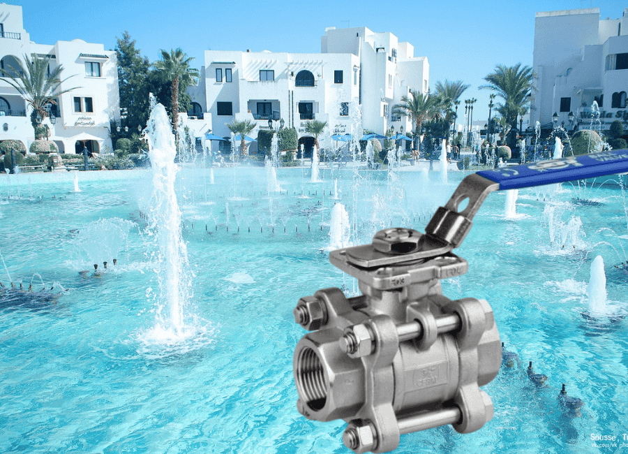 Phụ kiện inox nhạc nước – đài phun nước 