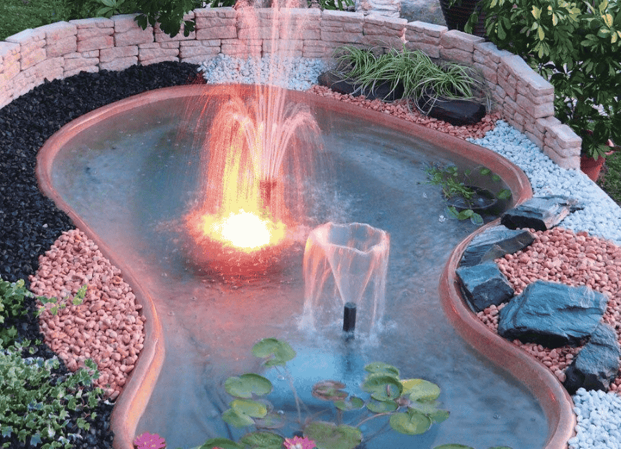 Thi Công Nhạc Nước Nghệ Thuật Trong Thiết Kế Sân Vườn Hiện Đại