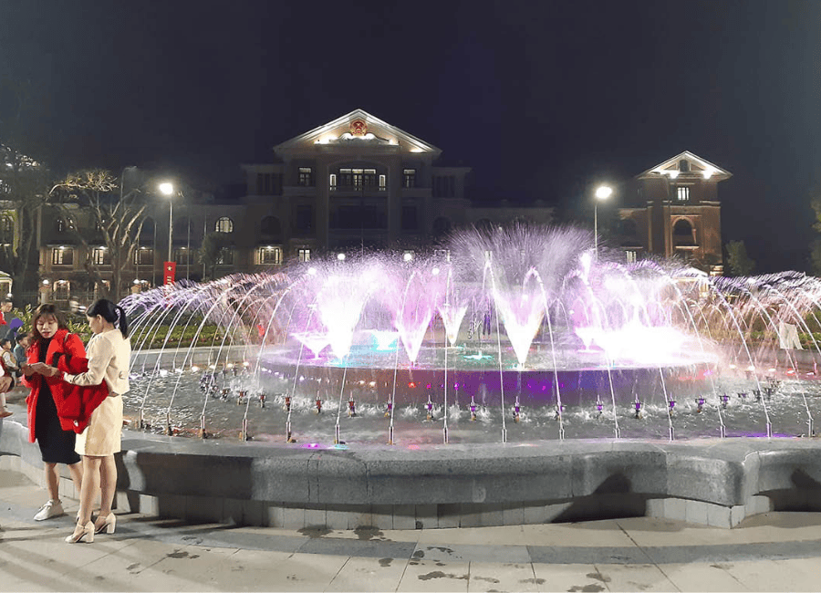 Thiết Kế – Thi Công – Lắp Đặt Đài Phun Nước & Đèn Nhạc Nước Tại Huế