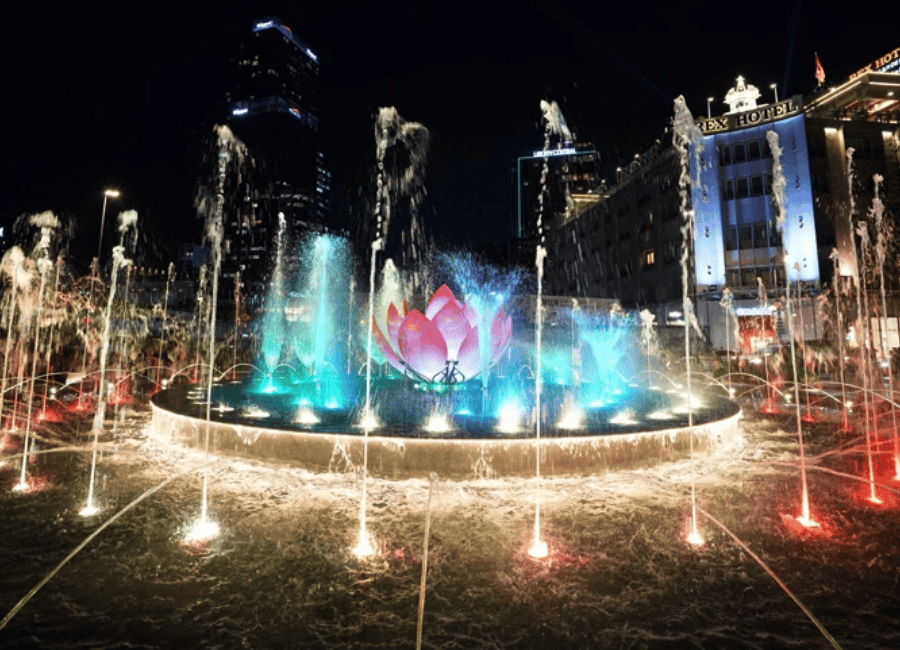 Thiết Kế – Thi Công – Lắp Đặt Đài Phun Nước & Đèn Nhạc Nước Tại Huế