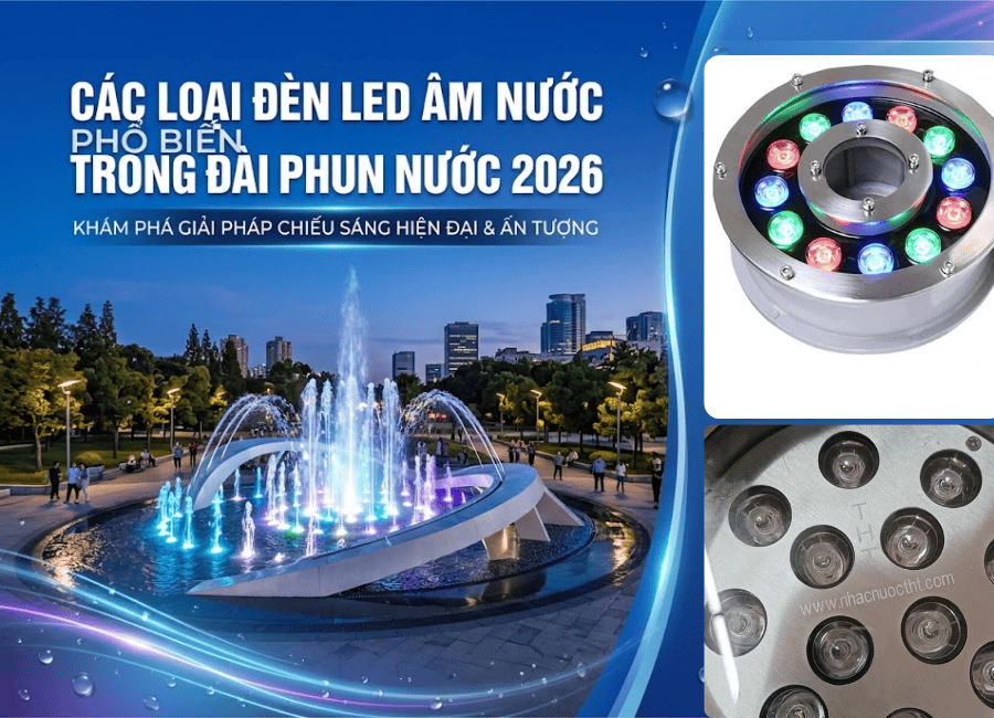 các loại đèn LED âm nước