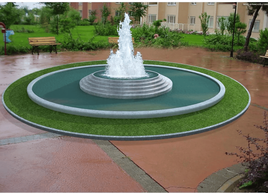 Thiết kế lắp đặt đài phun nước phong thủy trong nhà