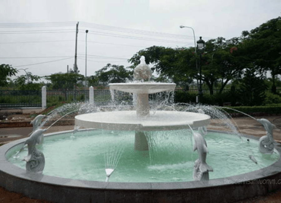 Thiết kế lắp đặt đài phun nước phong thủy trong nhà