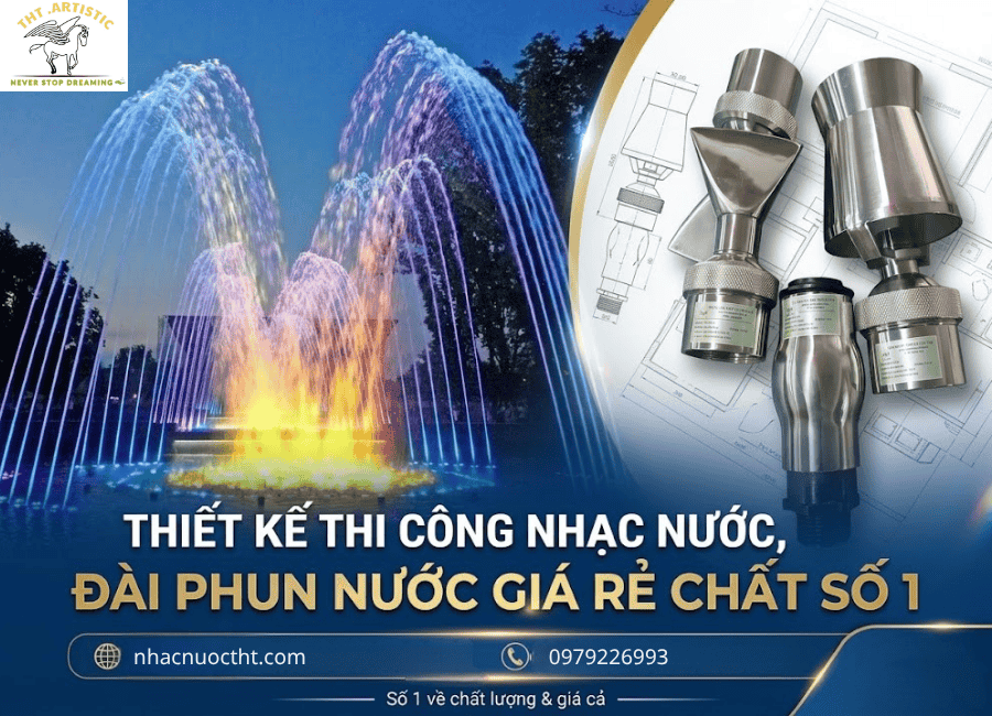 Lắp đặt trọn gói đài phun nước
