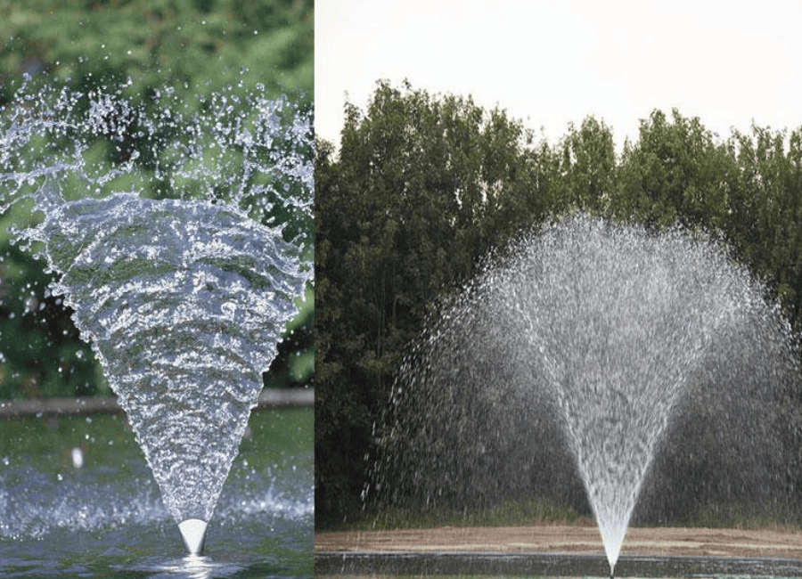 Vòi Phun Fan Jet cho đài phun nước