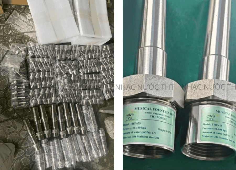 thiết bị nhạc nước