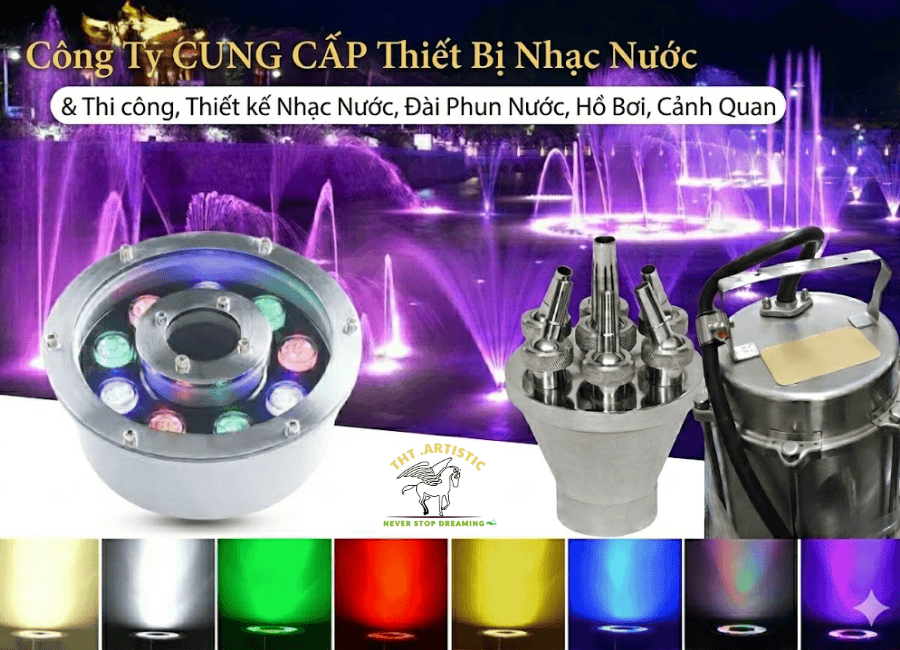 thiết bị nhạc nước cao cấp