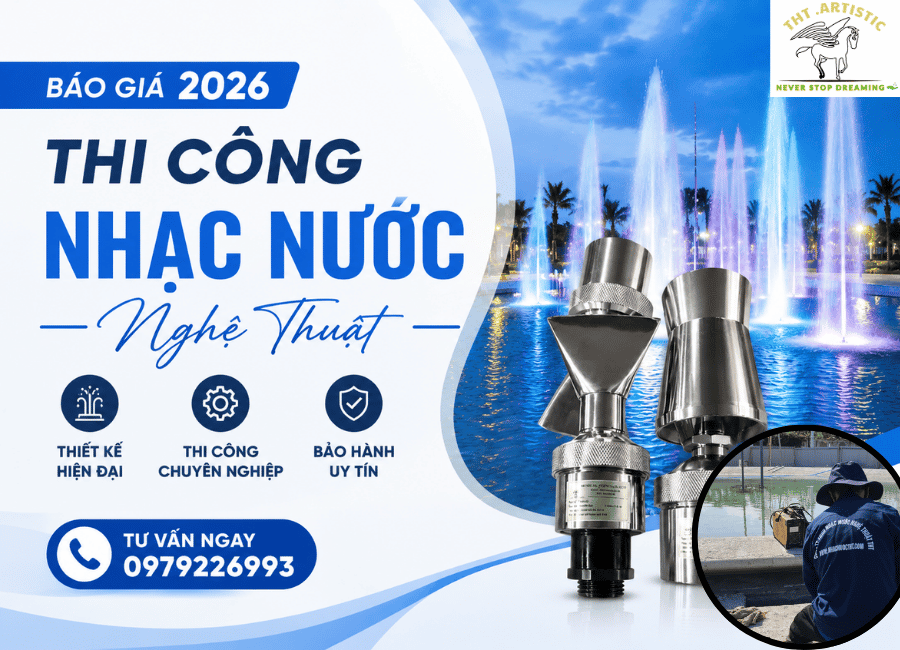 đơn vị thi công nhạc nước uy tín
