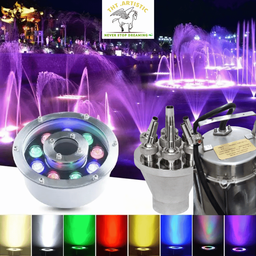 thiết bị nhạc nước inox