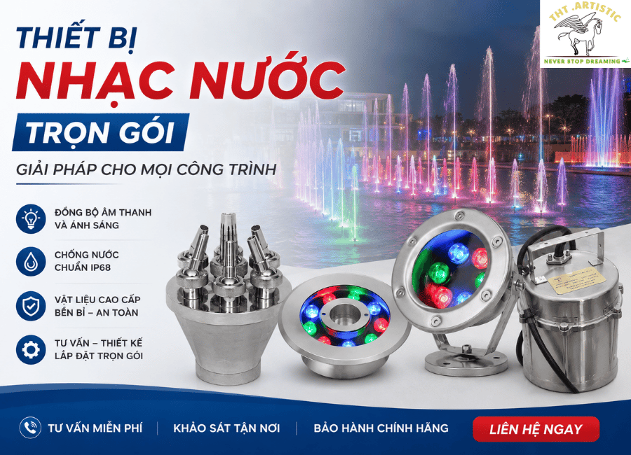 thiết bị nhạc nước toàn quốc
