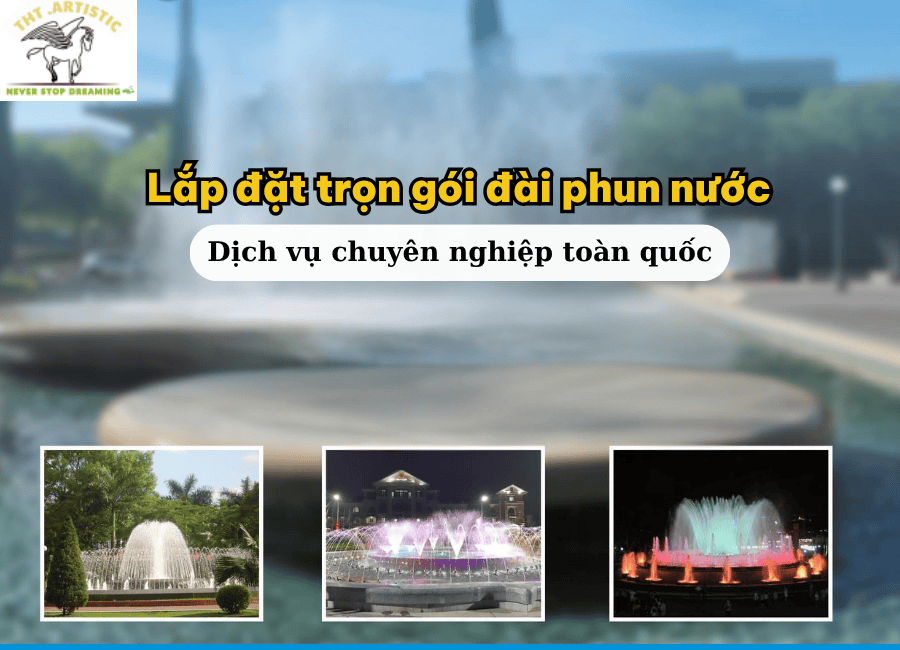 vòi phun nước nghệ thuật